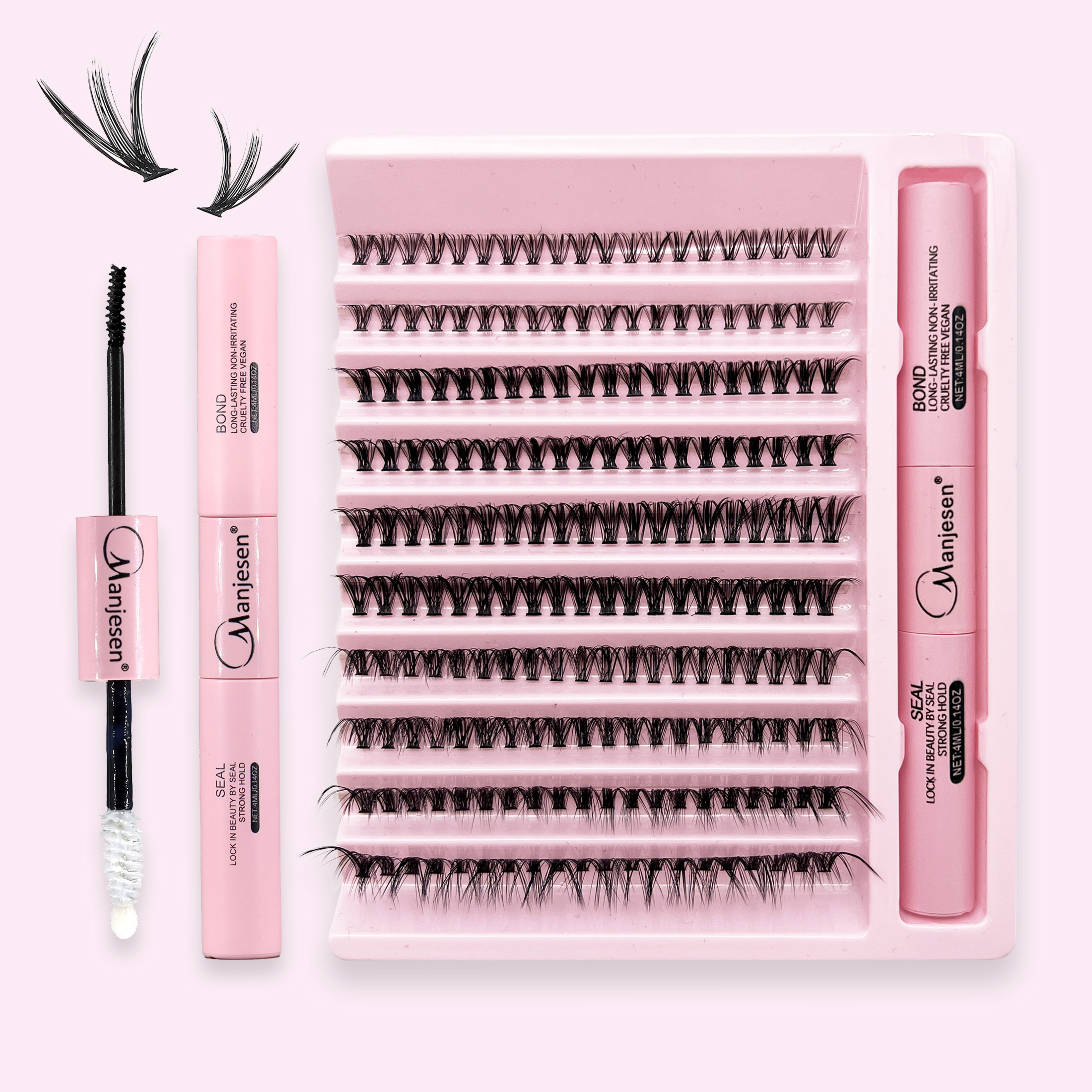 Eyelash Extension Repair - Eyelashes 200 PCS Clusters Lash Bond
