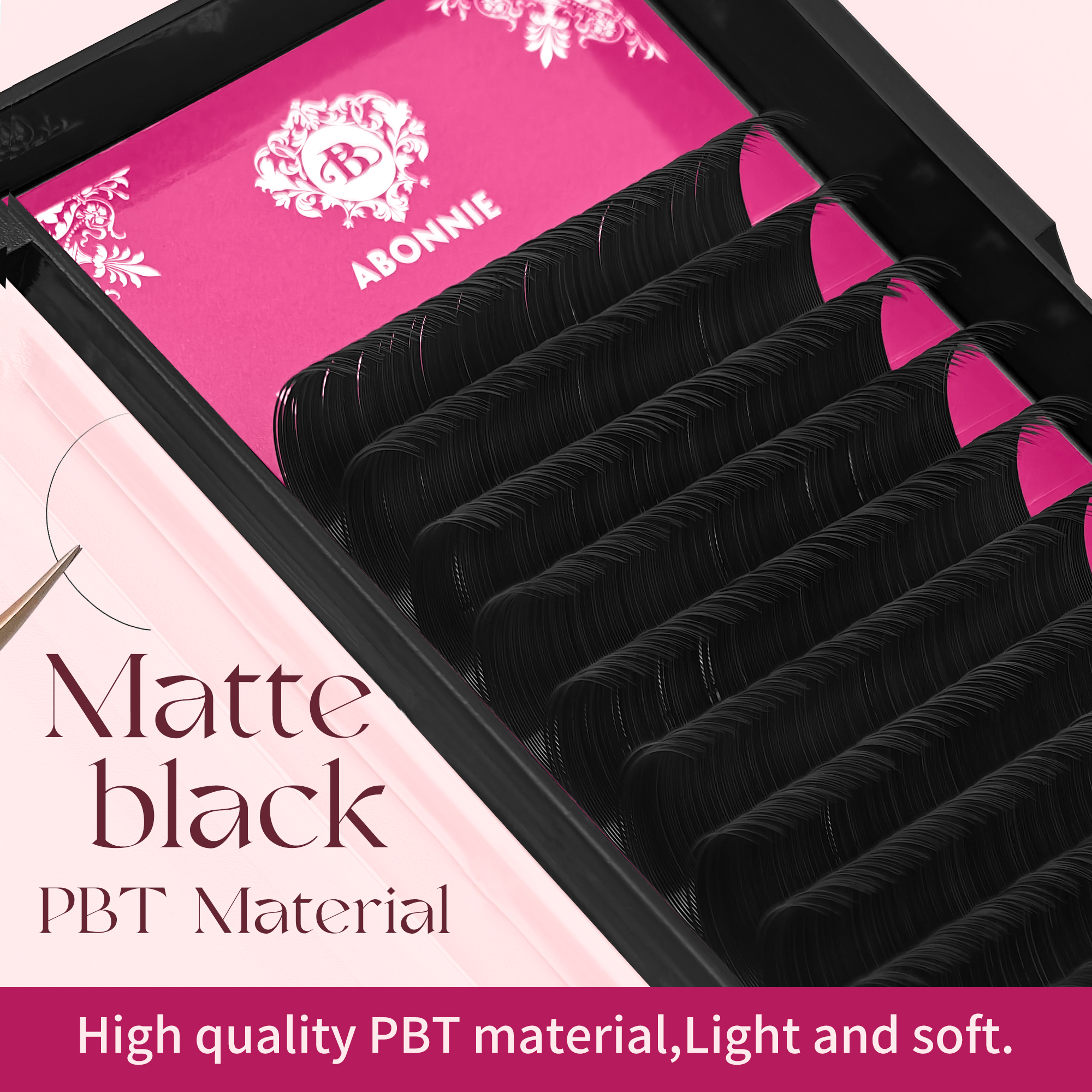 ABONNIE Lash Extensions Super  - огляд і ціна Eyelash Extension Supernatural