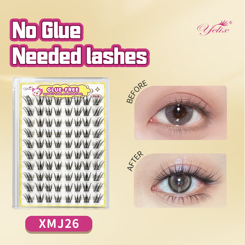 Yelix Fox-style Side Flying Ey - огляд і ціна Eyelash Extension Natural Look