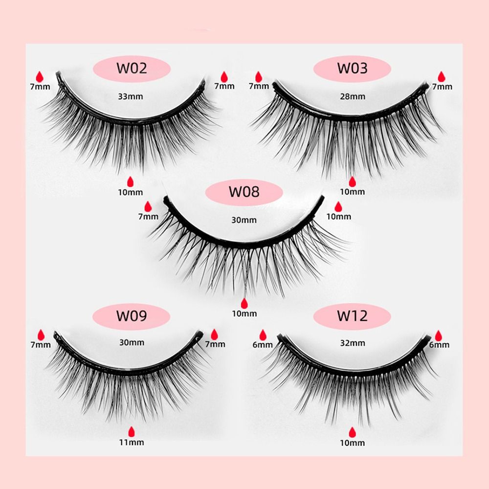 3 Pairs Reusable Fake Eyelashe - огляд і ціна Eyelash Extension Supernatural