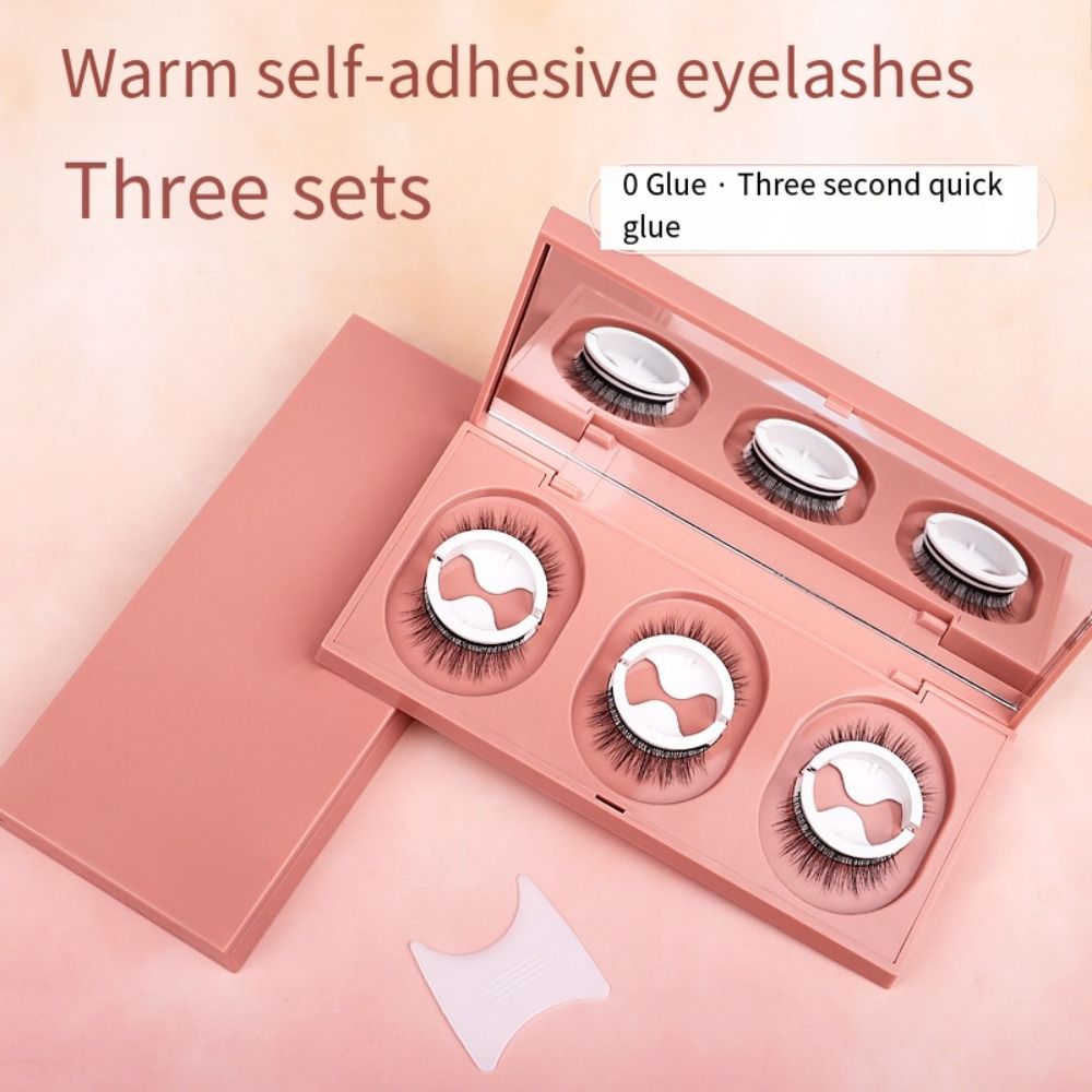 3 Pairs Reusable Fake Eyelashe - огляд і ціна Eyelash Extension Supernatural