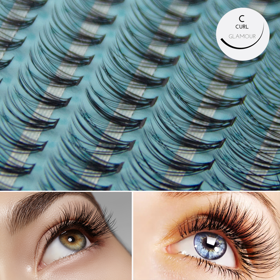 IGUIONSS 20D 8-14mm mix 7 rows - огляд і ціна Eyelash Extension Supernatural