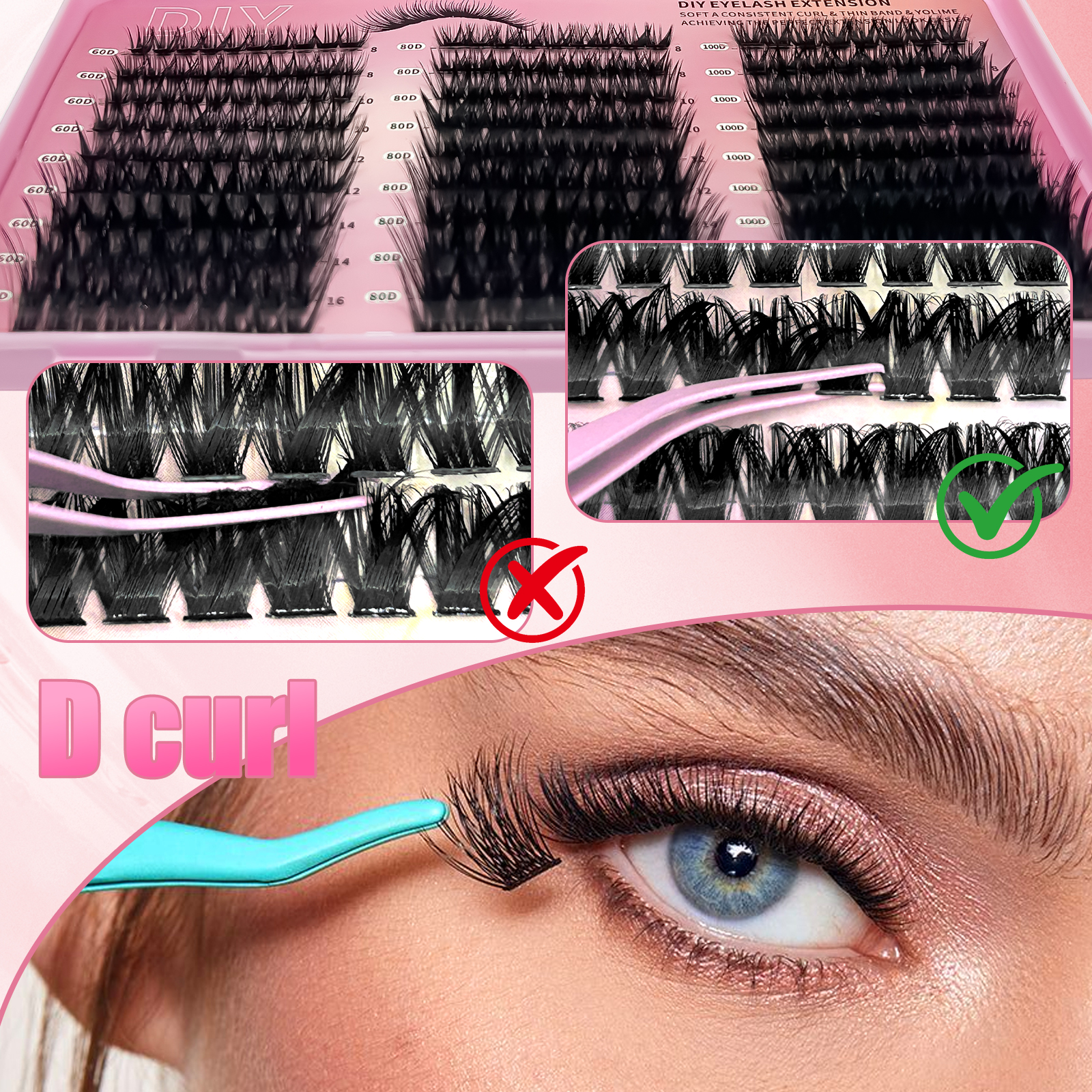 600pcs Individual Eyelash Exte - огляд і ціна Eyelash Extension Equipment