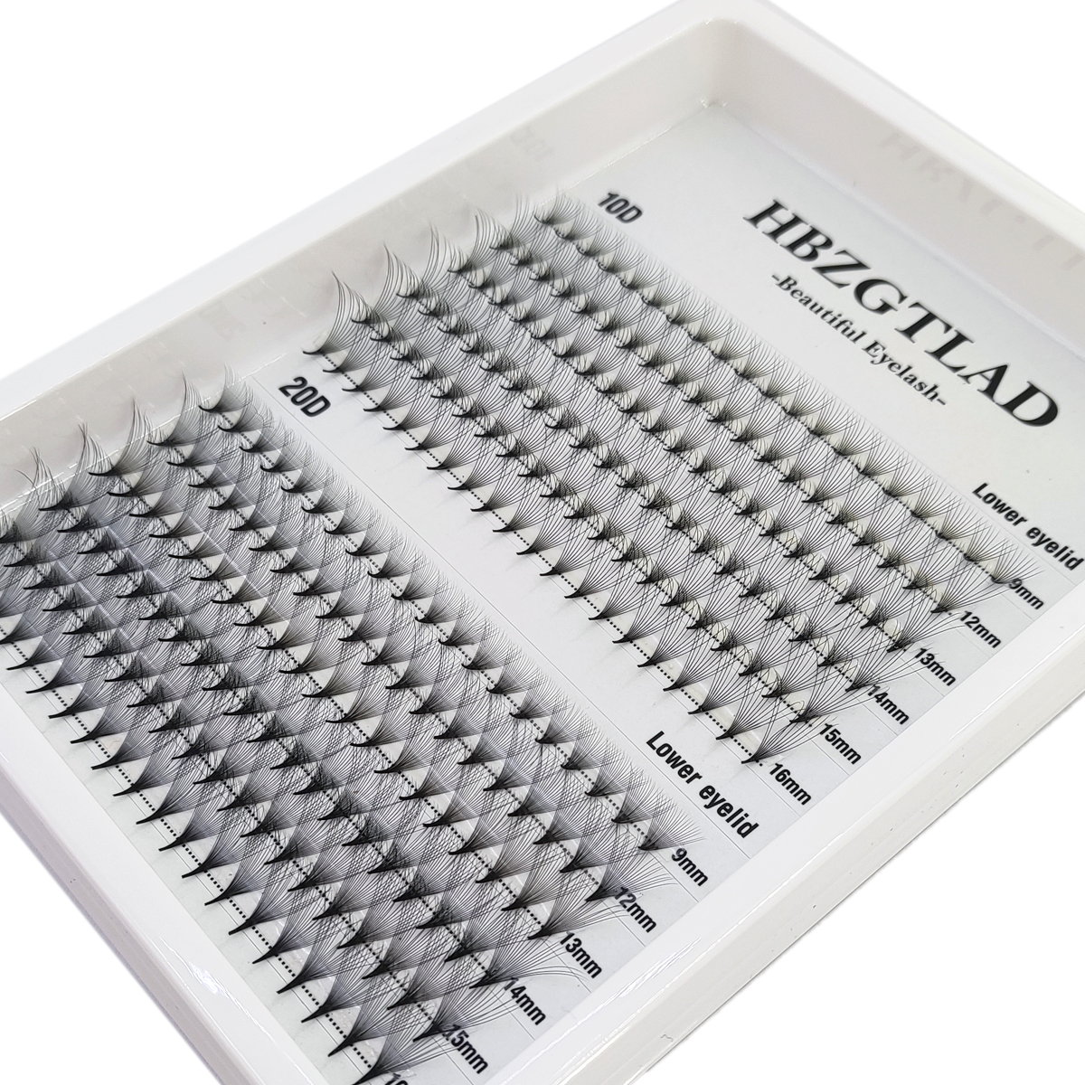 10/20D Front Fans Super Fluffy - огляд і ціна Eyelash Extension Supernatural