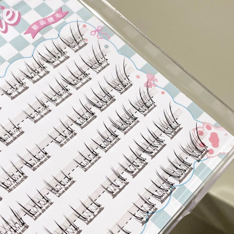 Mixiaohe Glue Free Straight La - огляд і ціна Eyelash Extension Natural