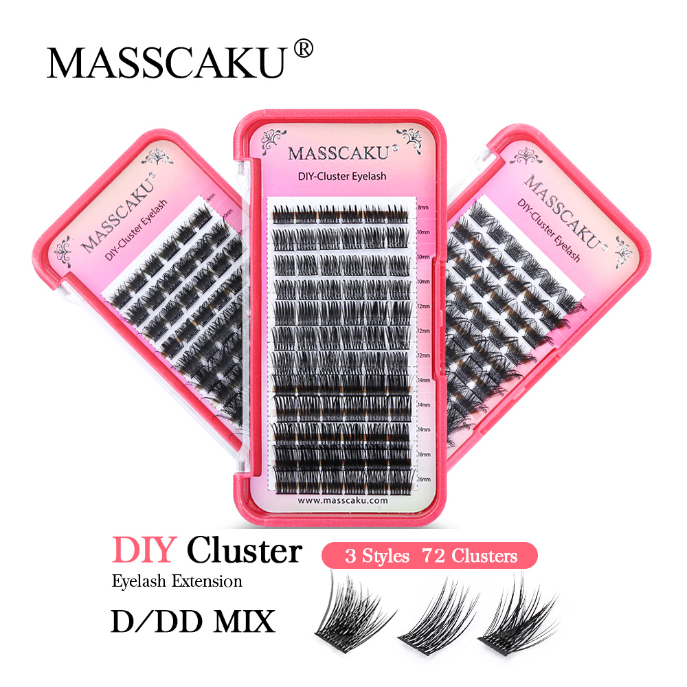MASSCAKU Lash Clusters DIY Eye - огляд і ціна Eyelash Extension Supernatural