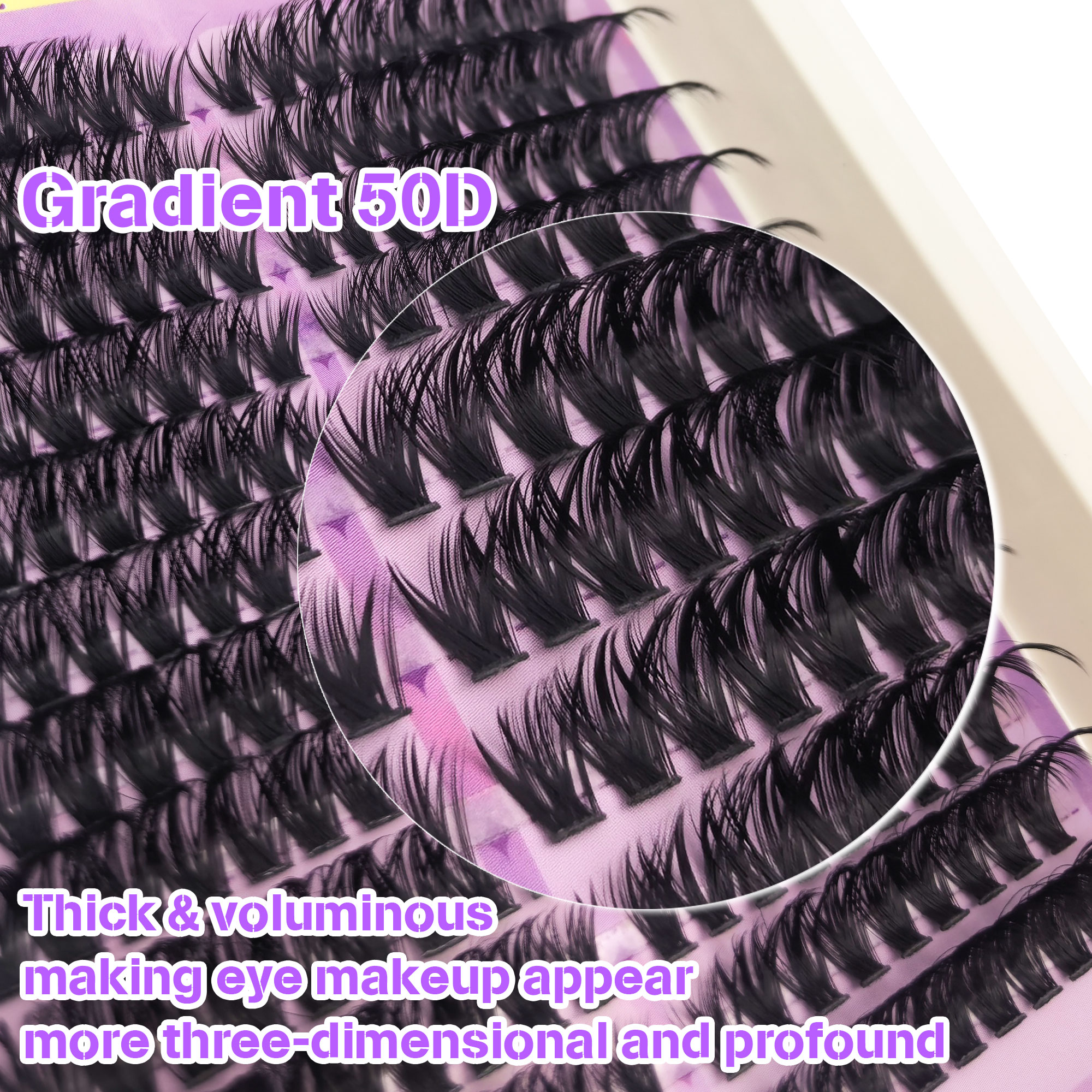 216-Cluster Curled & Thick 3 D - огляд і ціна Eyelash Extension Equipment