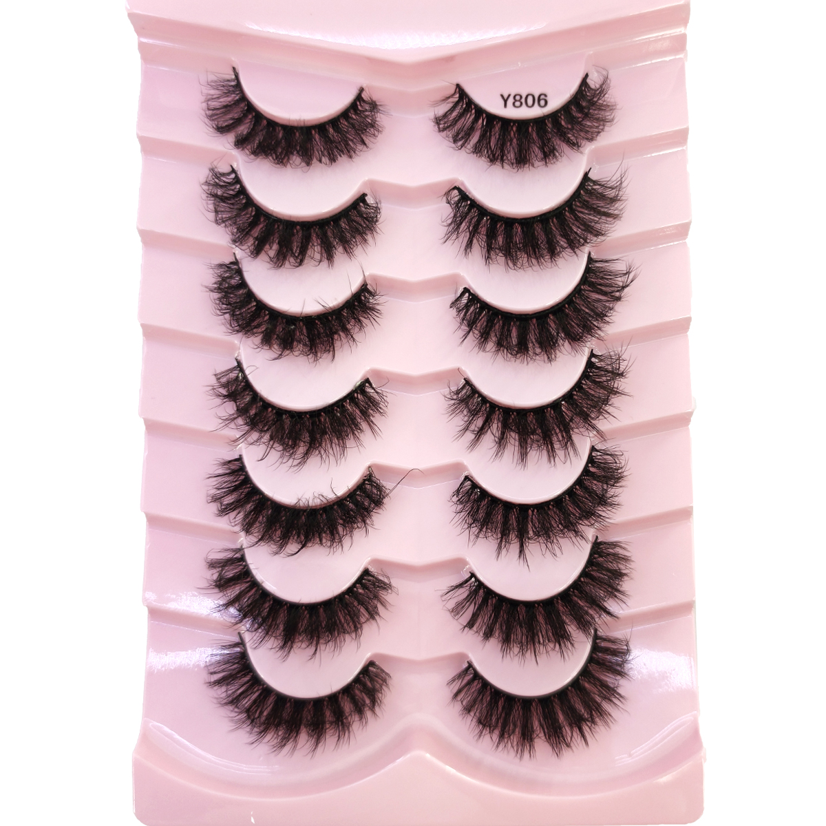 HBZGTLAD Fluffy Wispy Lashes N - огляд і ціна Eyelash Extension Cat Eye