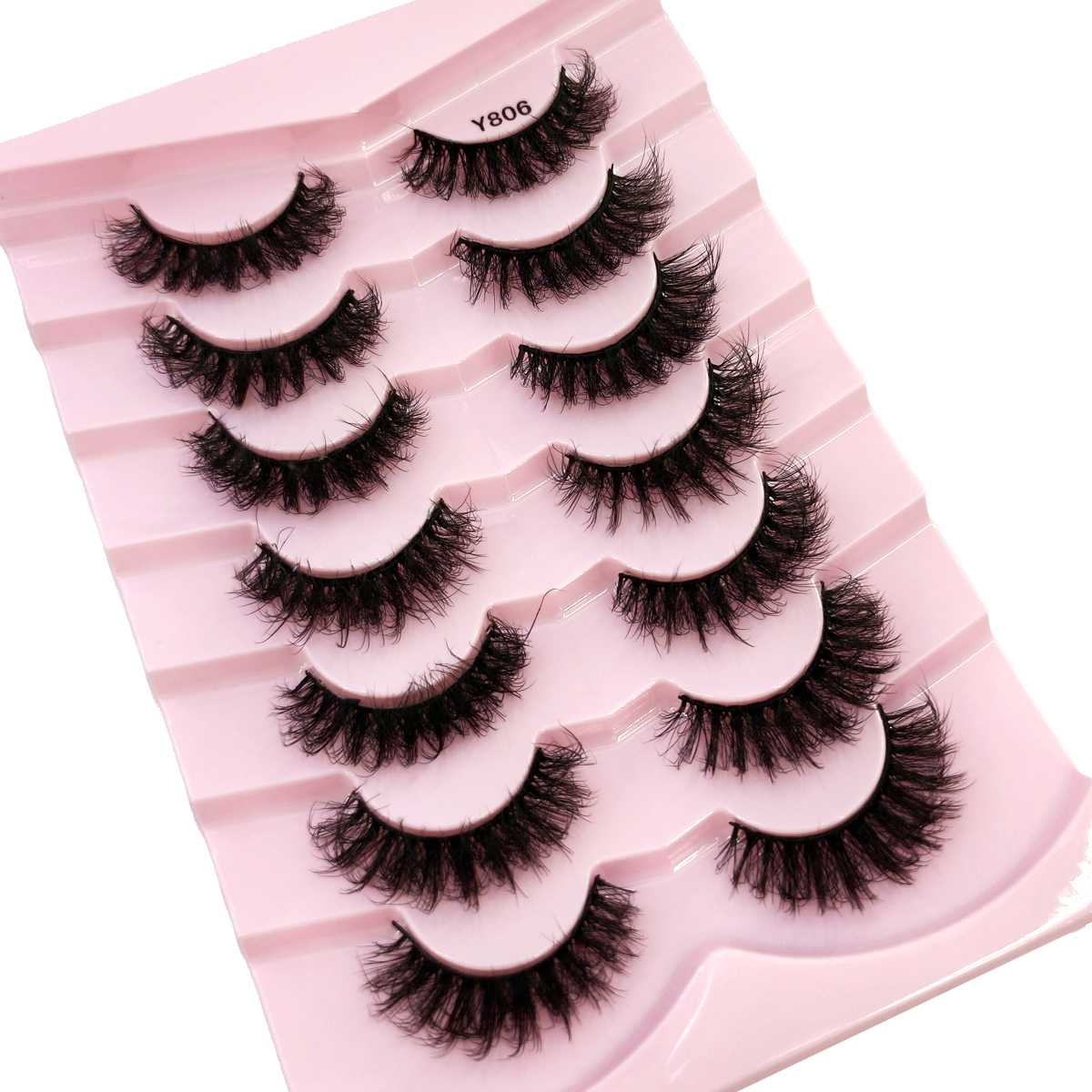HBZGTLAD Fluffy Wispy Lashes N - огляд і ціна Eyelash Extension Cat Eye