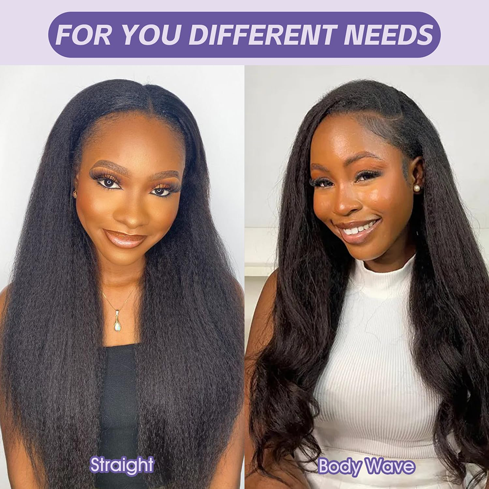 Geeta Yaki Drawstring Wig 13x4 - огляд і ціна Eyelash Extension Natural Look