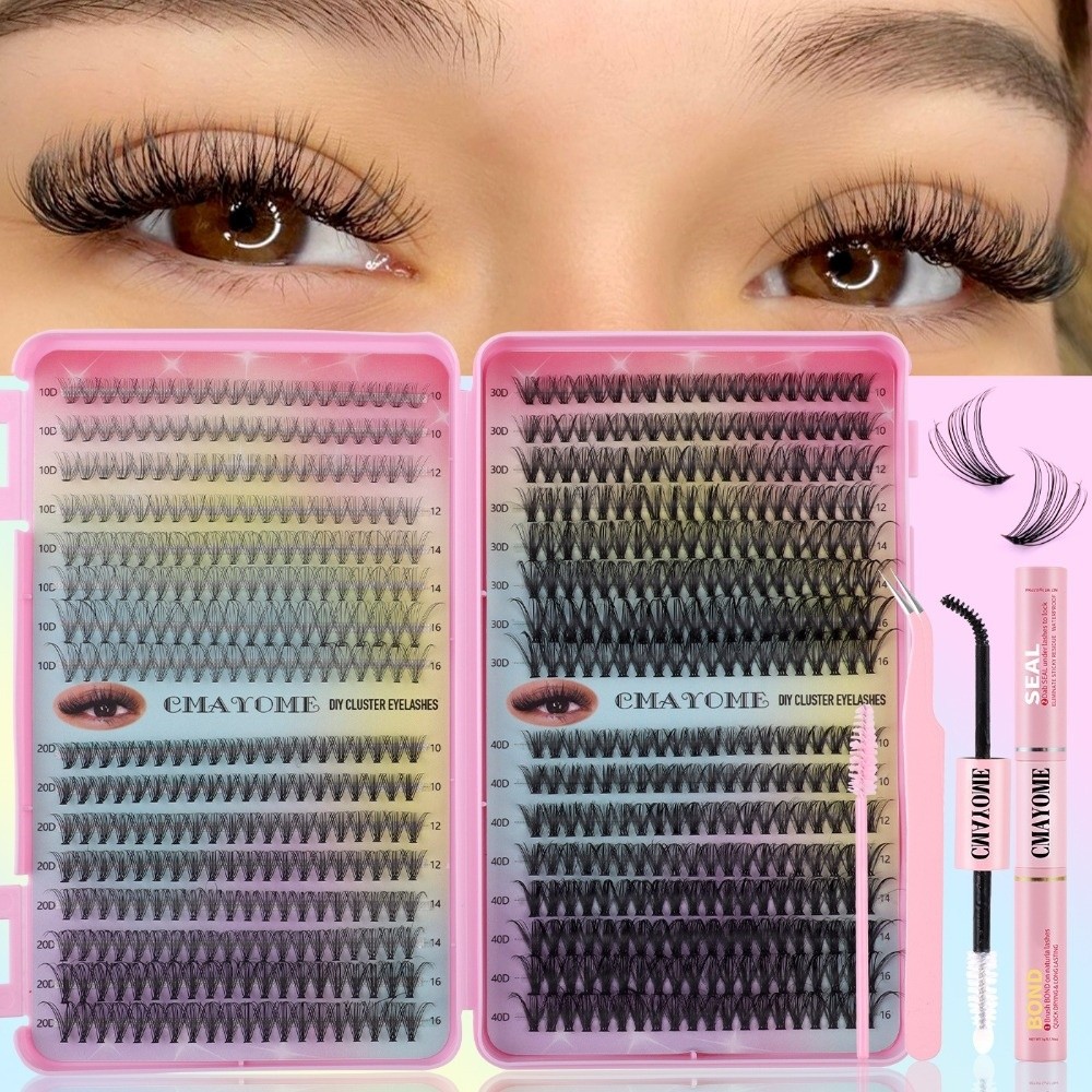 Bond and Seal False Eyelashes  - огляд і ціна Eyelash Extension Natural Look