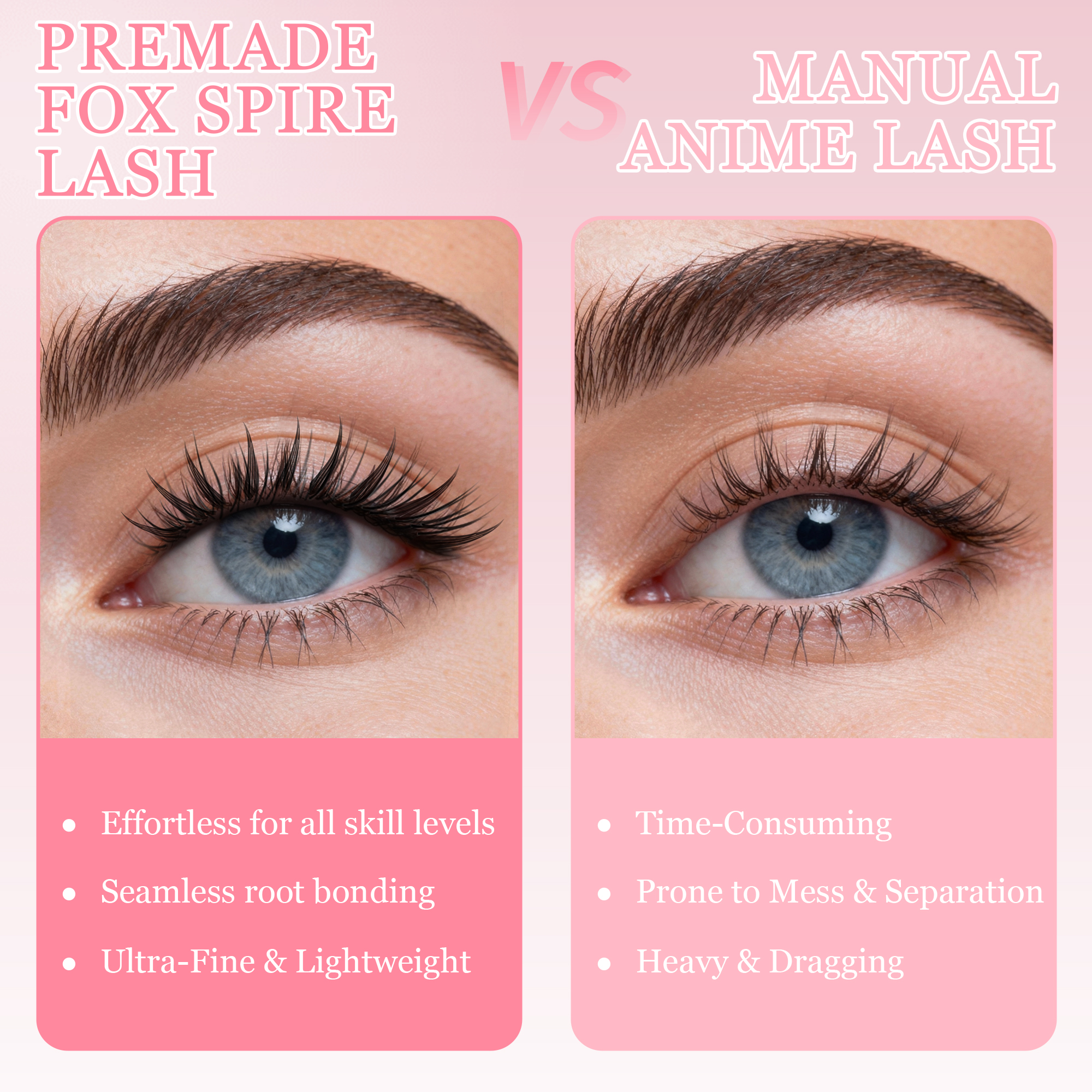 GLAMLASH Comic Spire Eyelash E - огляд і ціна Eyelash Extension Supernatural