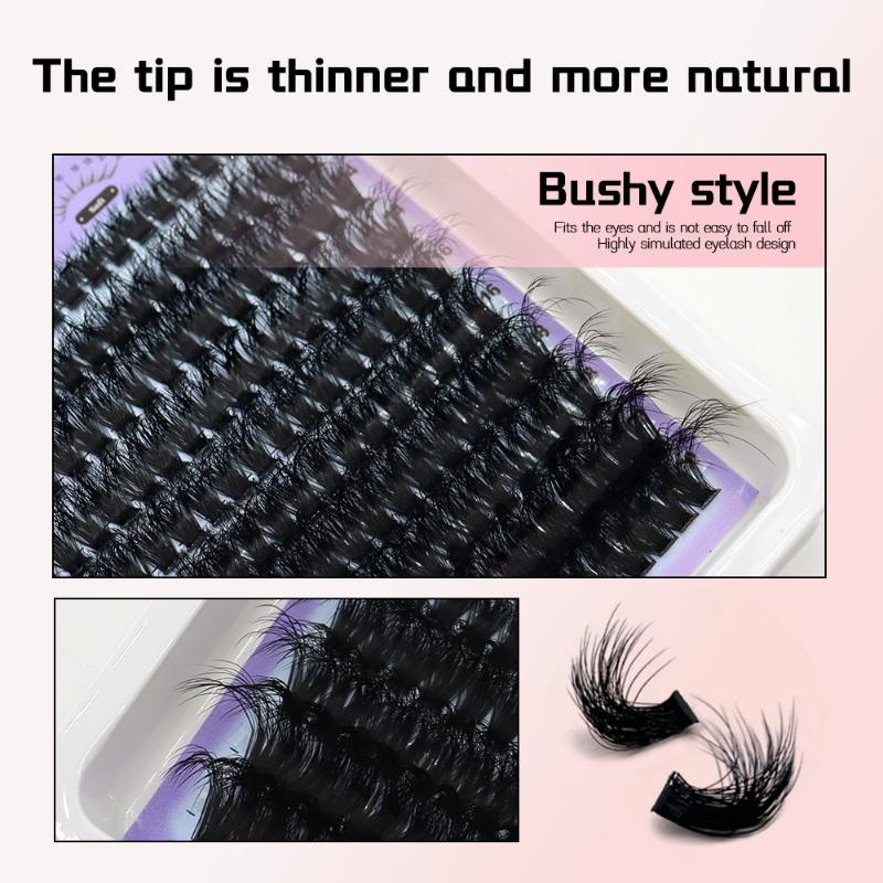 14 Rows Lash Clusters Spikes E - огляд і ціна Eyelash Extension Natural