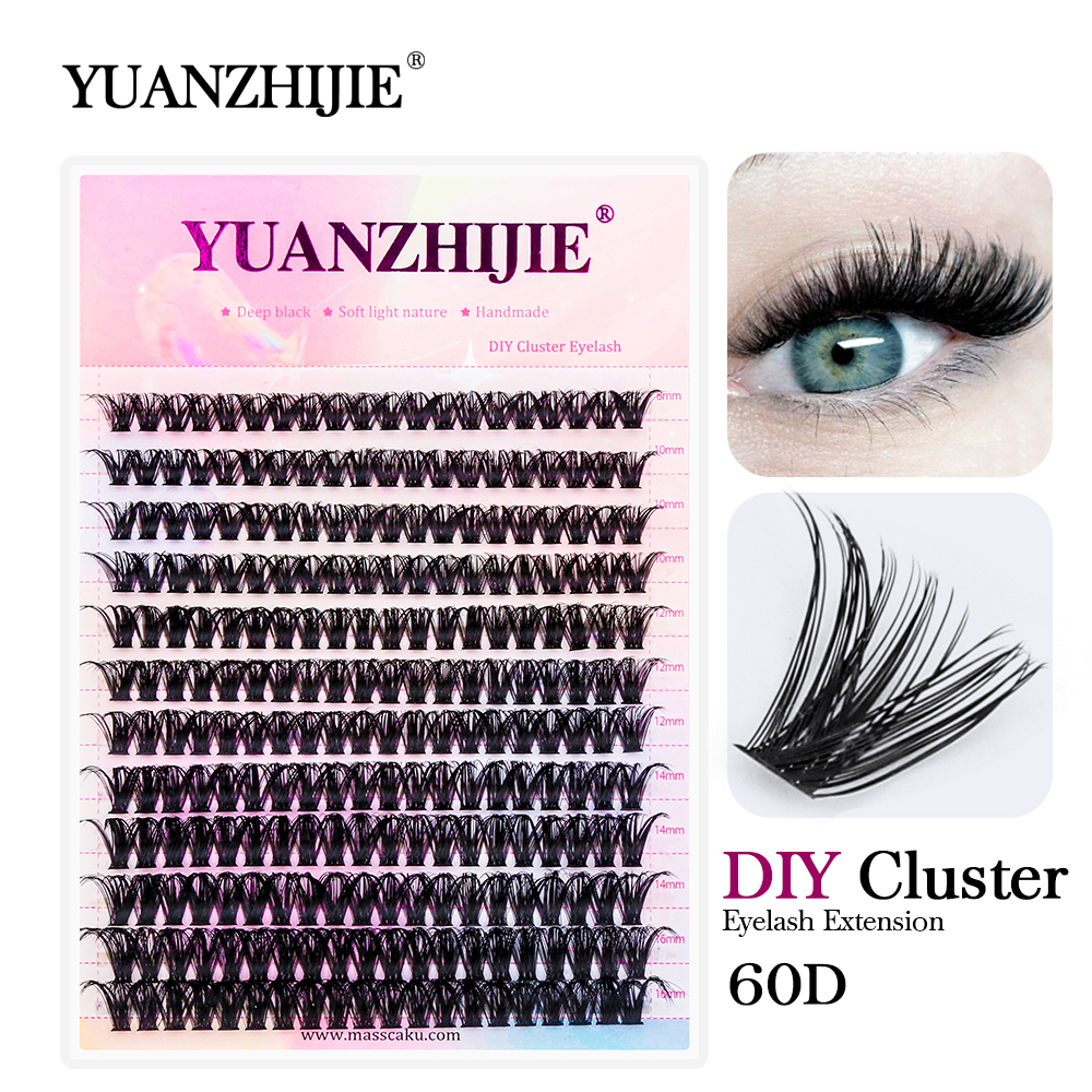 YUANZHIJIE New DIY Clusters Fa - огляд і ціна Eyelash Extension Supernatural