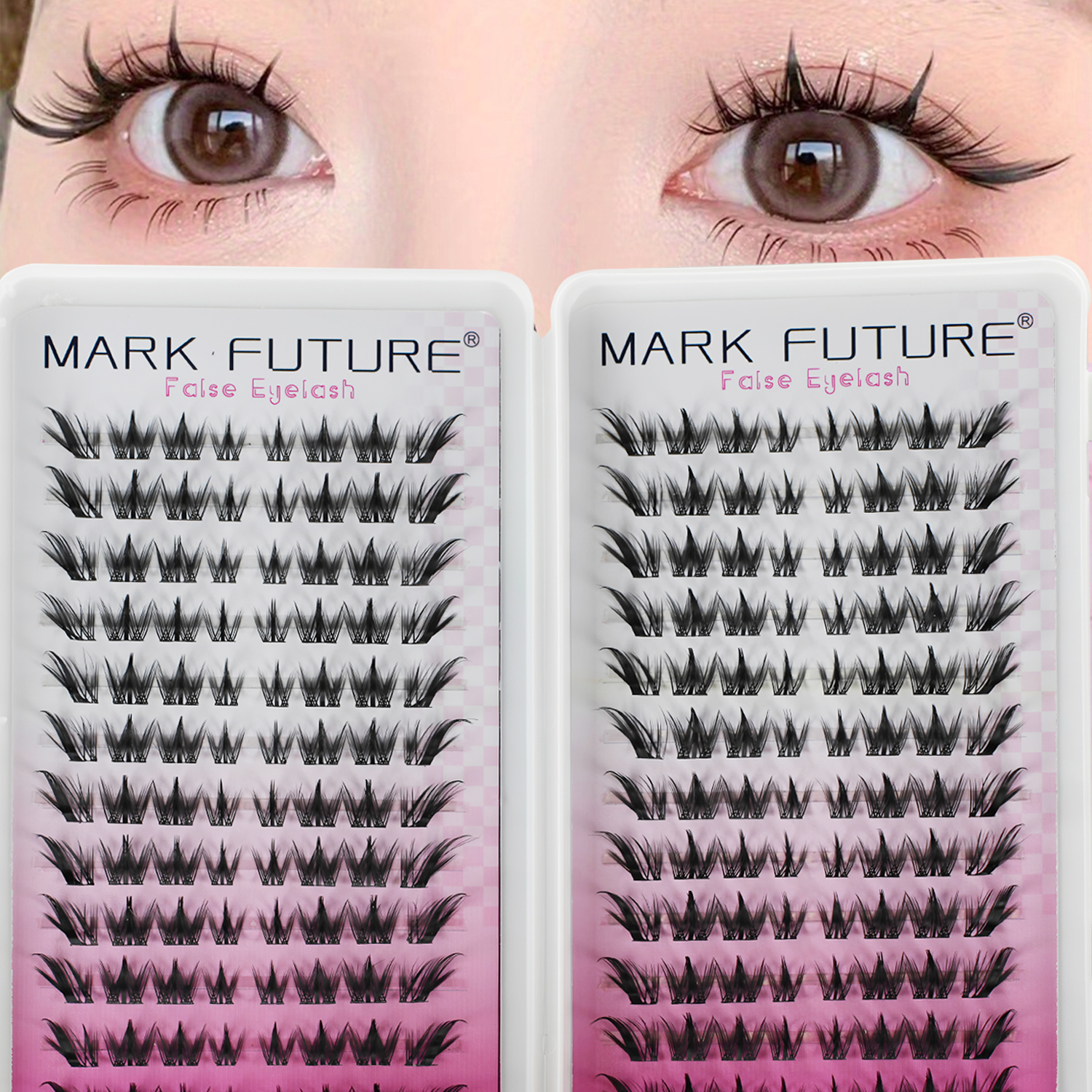 192 Pieces of False Eyelashes, - огляд і ціна Eyelash Extension Cat Eye