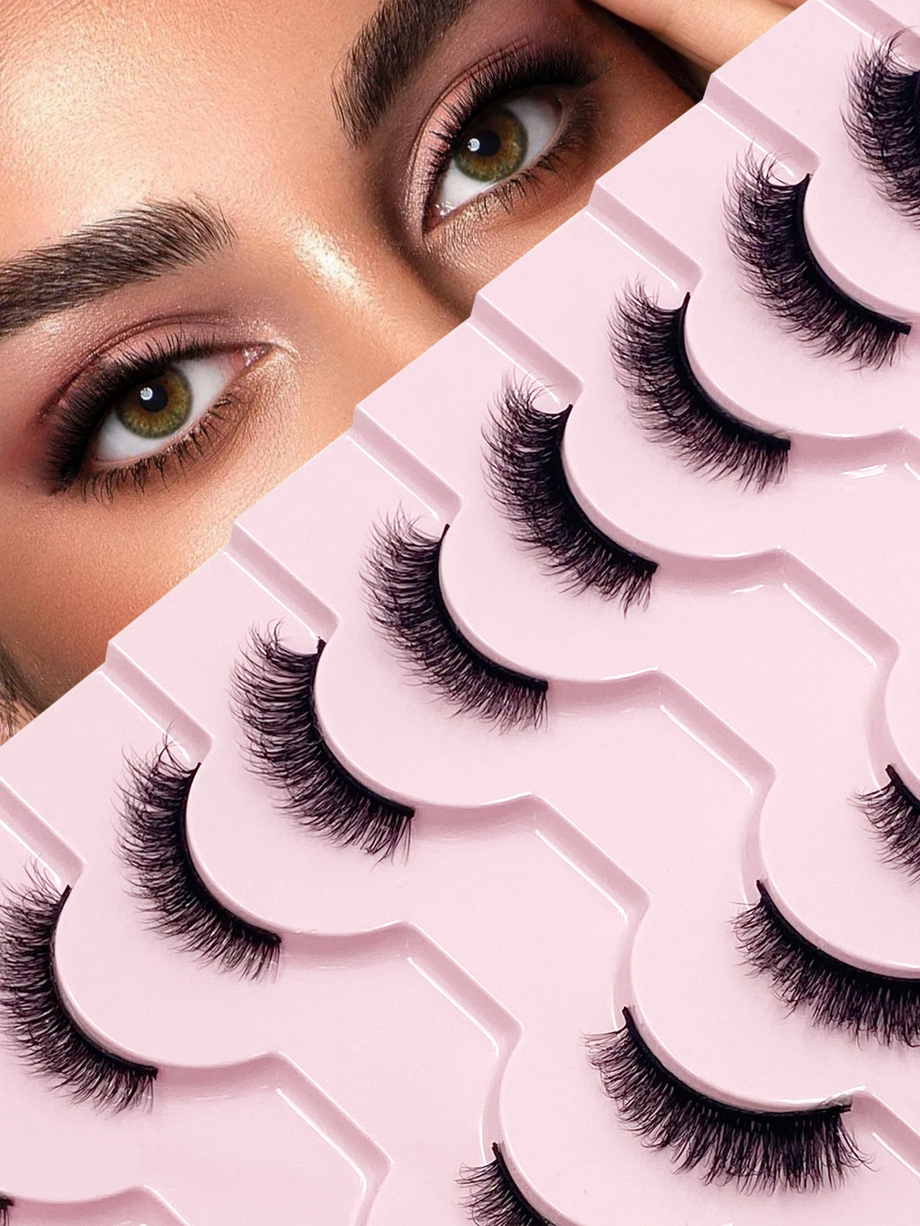Half Lashes 10 Pairs Half Lash - огляд і ціна Eyelash Extension Cat Eye