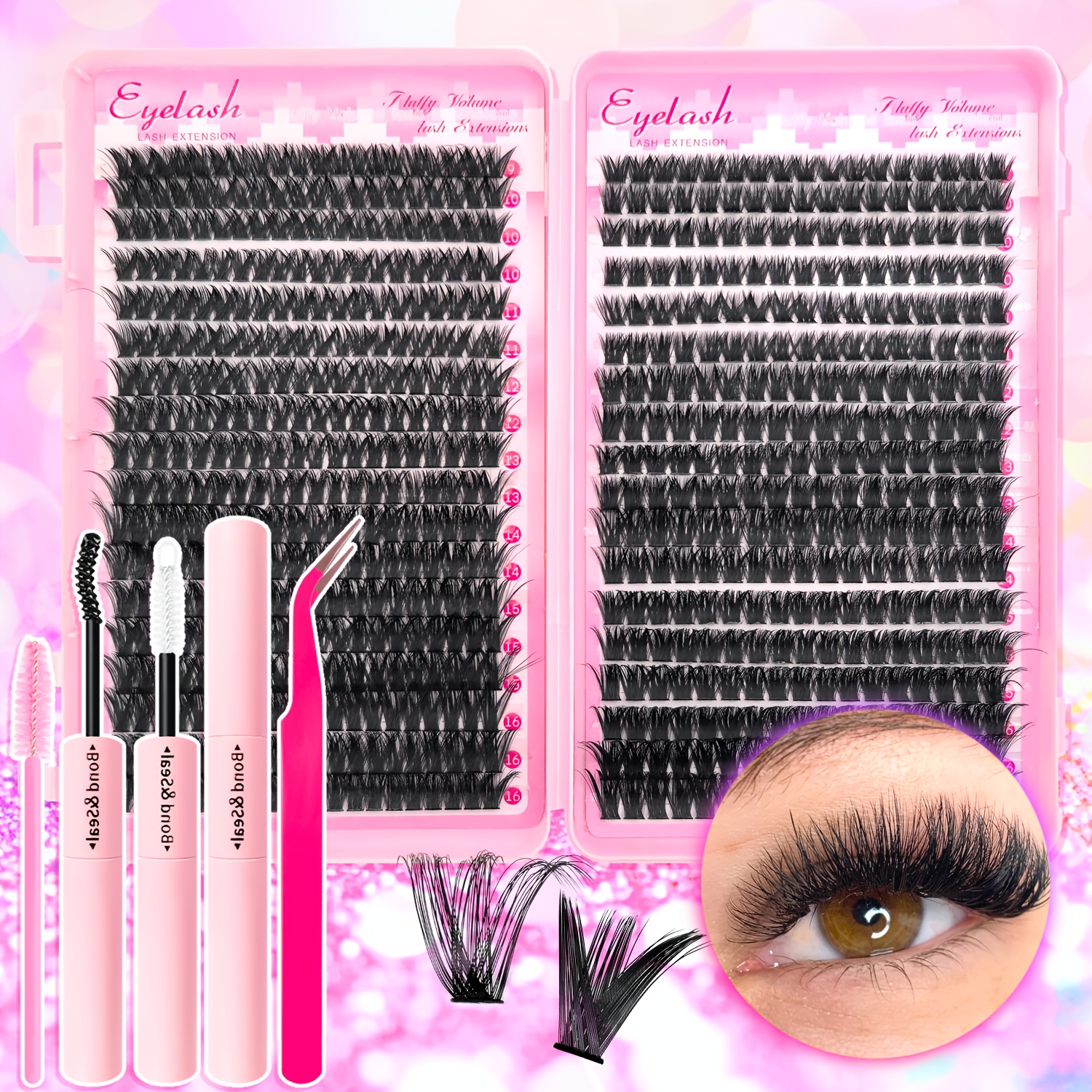 720/200pcs eyelash Extension K - огляд і ціна Eyelash Extension Equipment