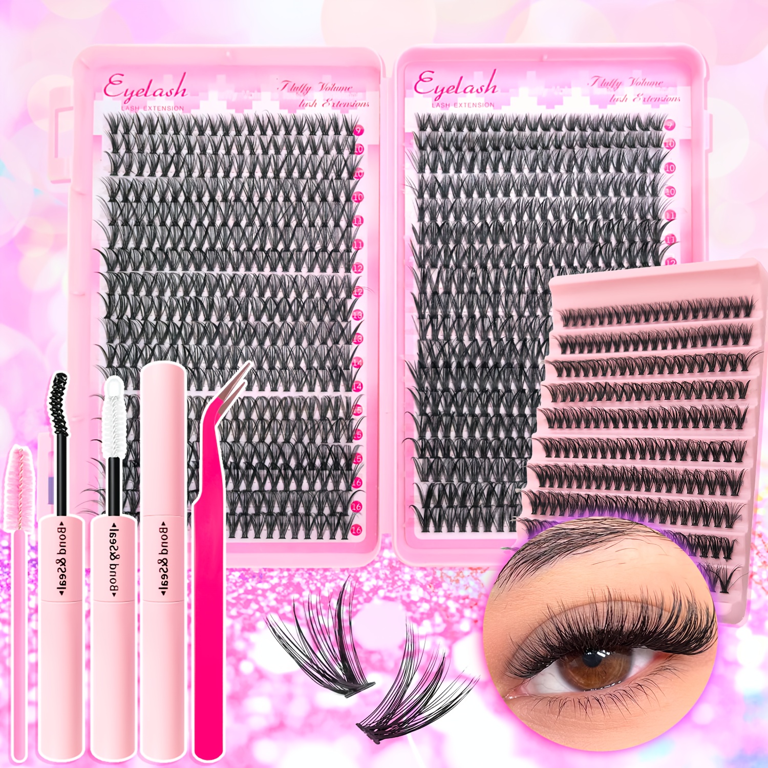 720/200pcs eyelash Extension K - огляд і ціна Eyelash Extension Equipment