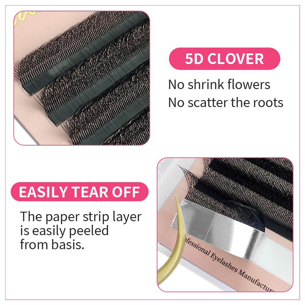 Goddess 5D W Shape Lashes Big  - огляд і ціна Eyelash Extension Supernatural