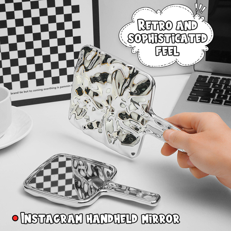 Square Handheld Makeup Mirror  - огляд і ціна Eyelash Extension Equipment