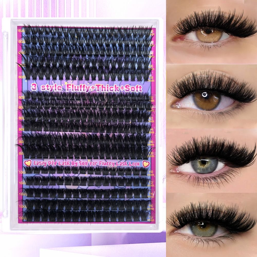 Natural Look False Eyelashes B - огляд і ціна Eyelash Extension Natural Look