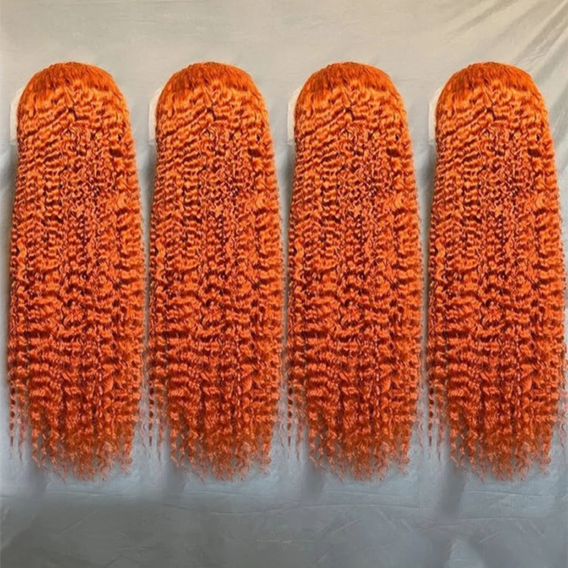 13x6 Ginger Orange Deep Wave L - огляд і ціна Eyelash Extension Natural Look