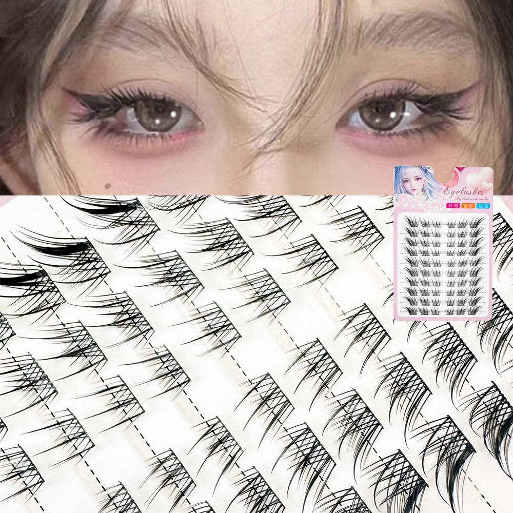 3D Cat Eye Clusters Lashes Nat - огляд і ціна Eyelash Extension Cat Eye