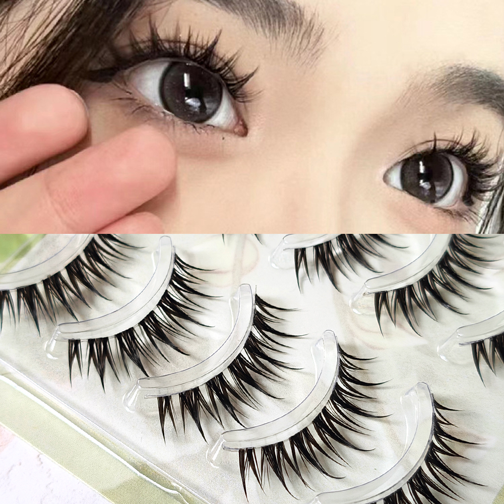 5 Pairs Natural Cat Eye False  - огляд і ціна Eyelash Extension Cat Eye