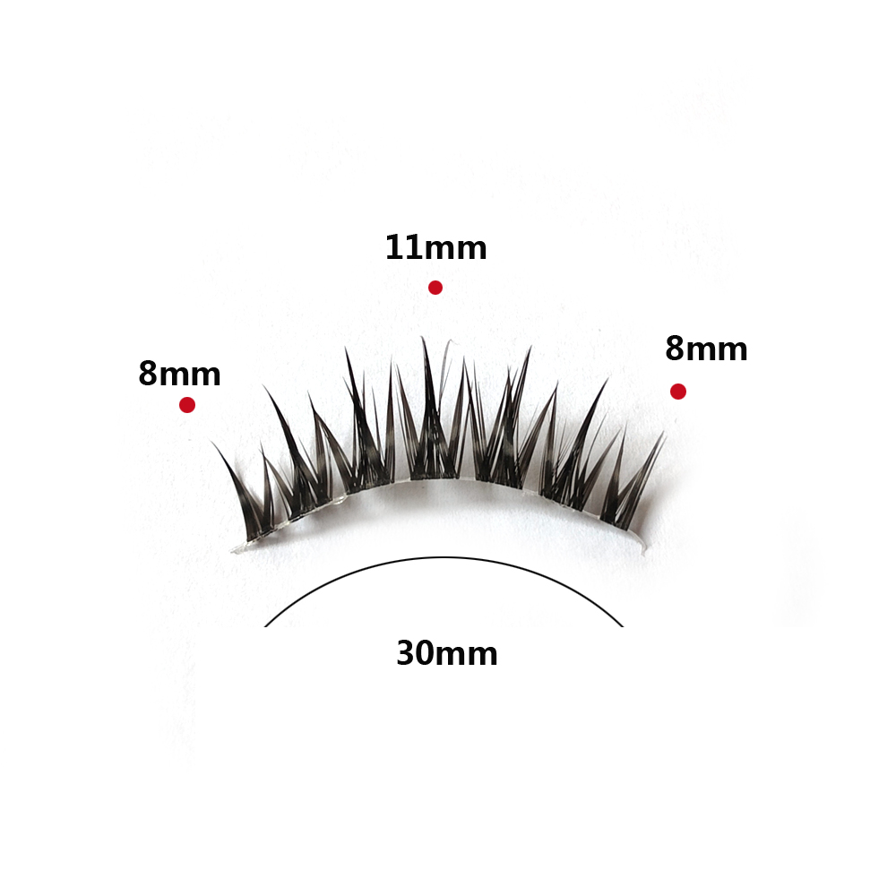 5 Pairs Natural Cat Eye False  - огляд і ціна Eyelash Extension Cat Eye