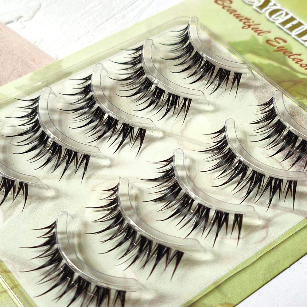 5 Pairs Natural Cat Eye False  - огляд і ціна Eyelash Extension Cat Eye