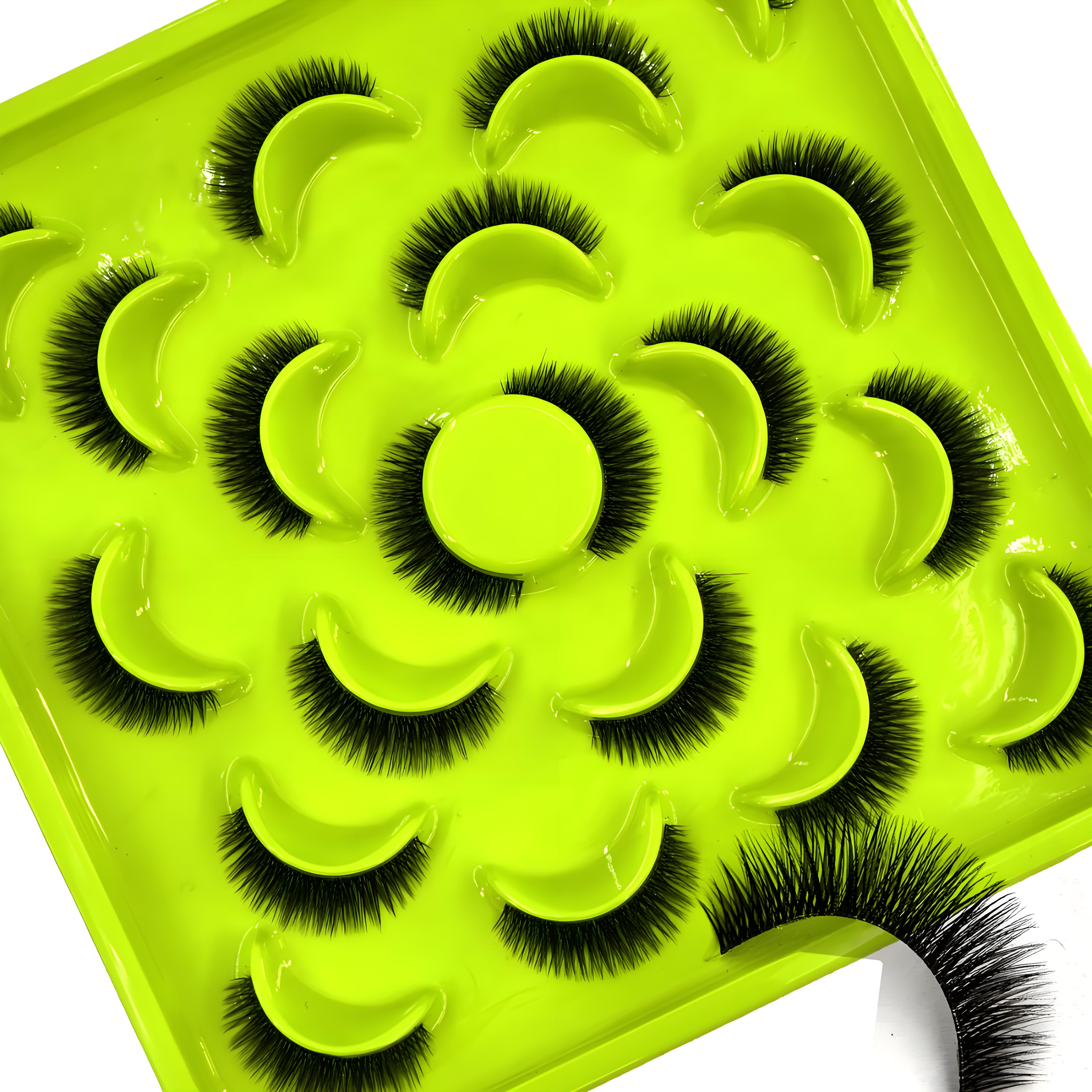 3D natural appearance false ey - огляд і ціна Eyelash Extension Cat Eye