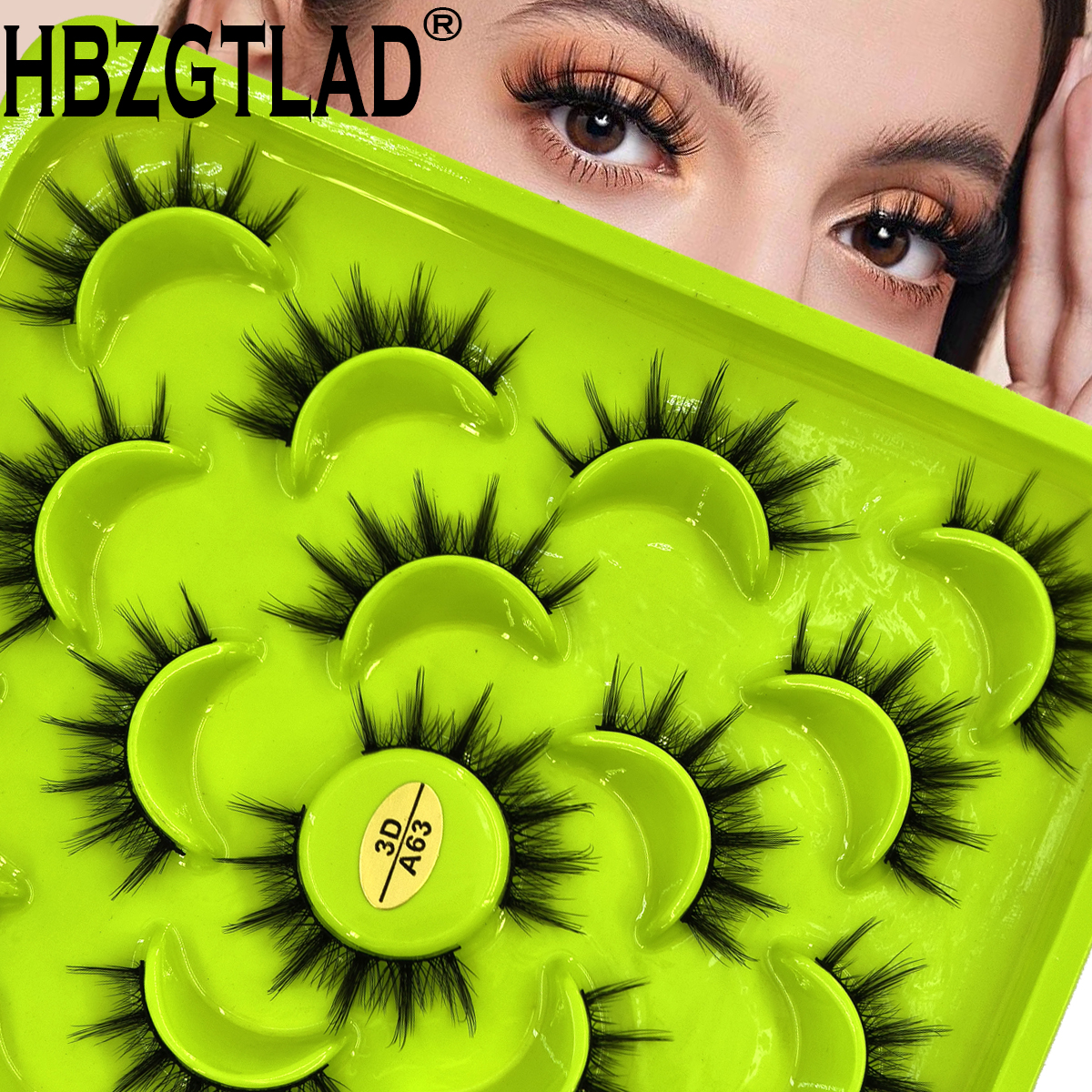 3D natural appearance false ey - огляд і ціна Eyelash Extension Cat Eye