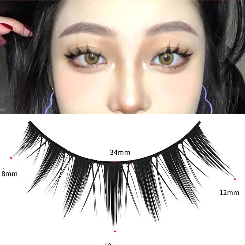Hot Selling Makeup 5 Pairs Nat - огляд і ціна Eyelash Extension Cat Eye