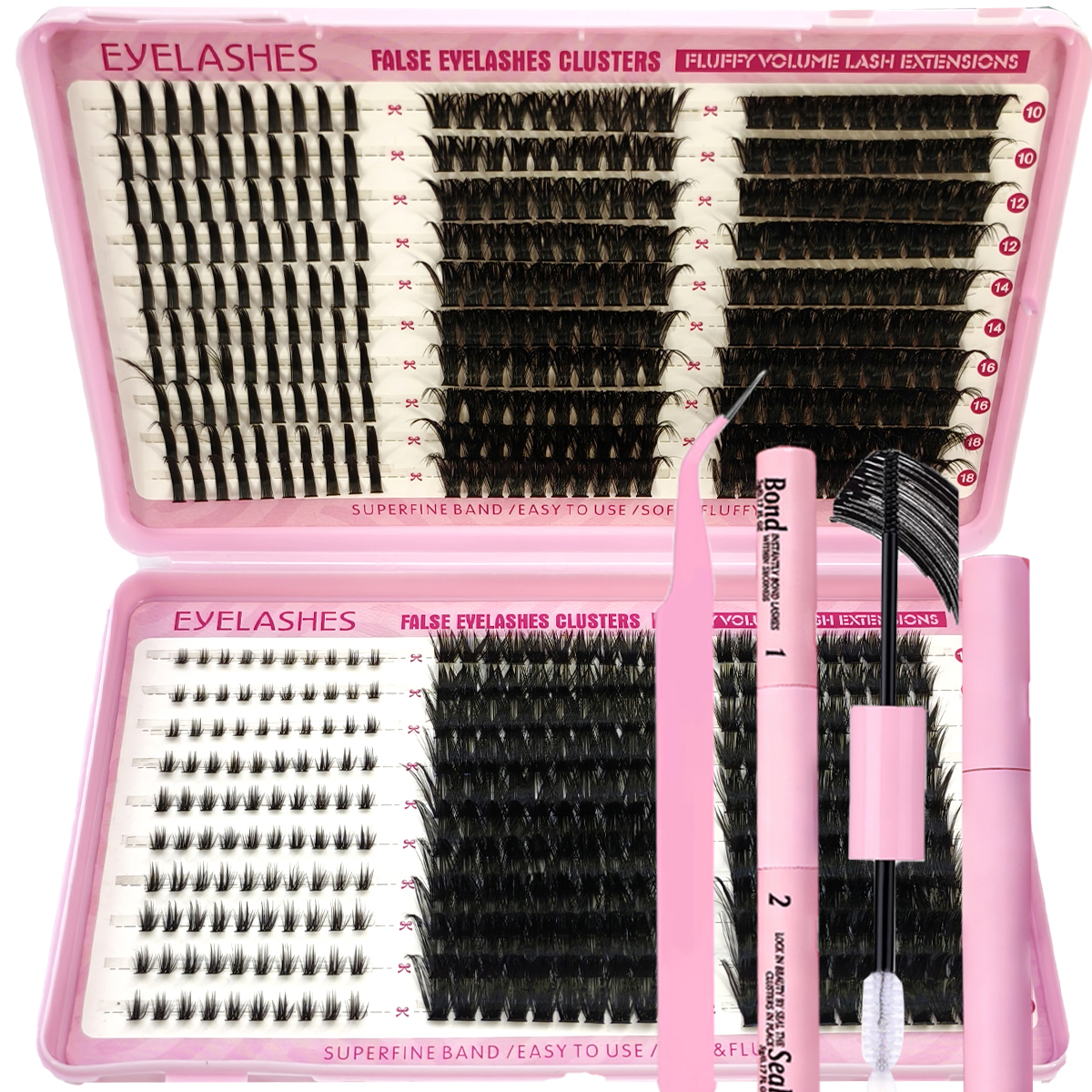 60row DIY Lash Extension Kit C - огляд і ціна Eyelash Extension Equipment