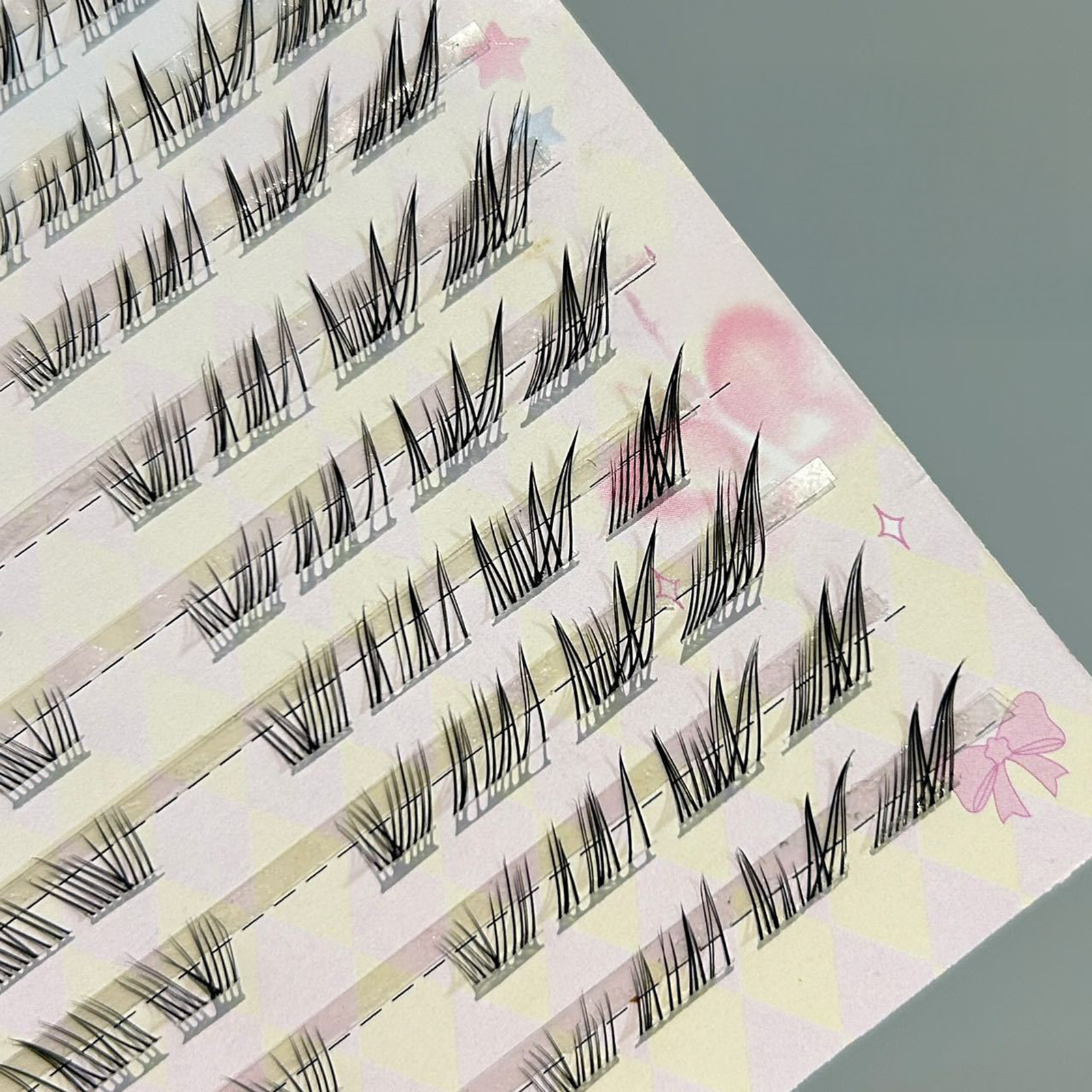 6/10 Rows Cluster Lash False E - огляд і ціна Eyelash Extension Cat Eye