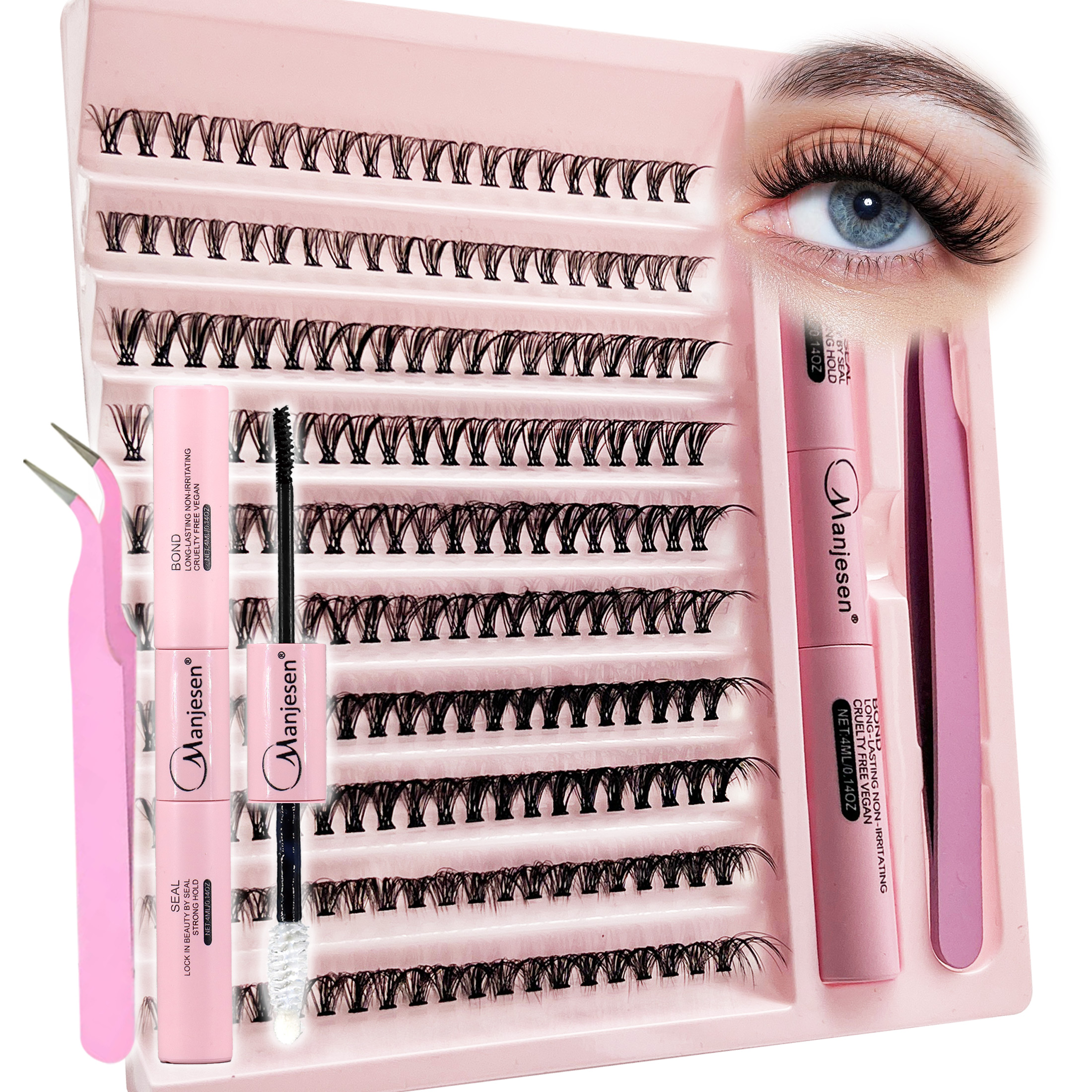 DIY Lashes Extension Kit Eyela - огляд і ціна Eyelash Extension Equipment