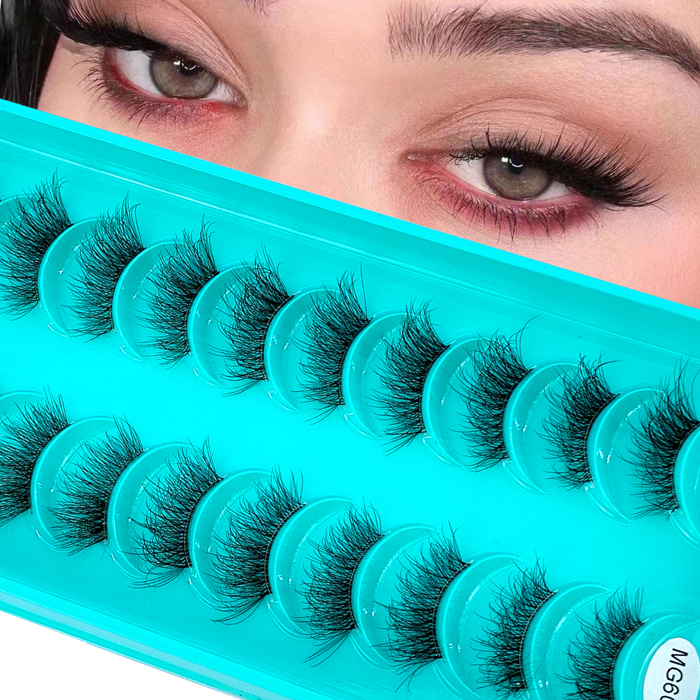 Invisible Band Segmented Lashe - огляд і ціна Eyelash Extension Cat Eye