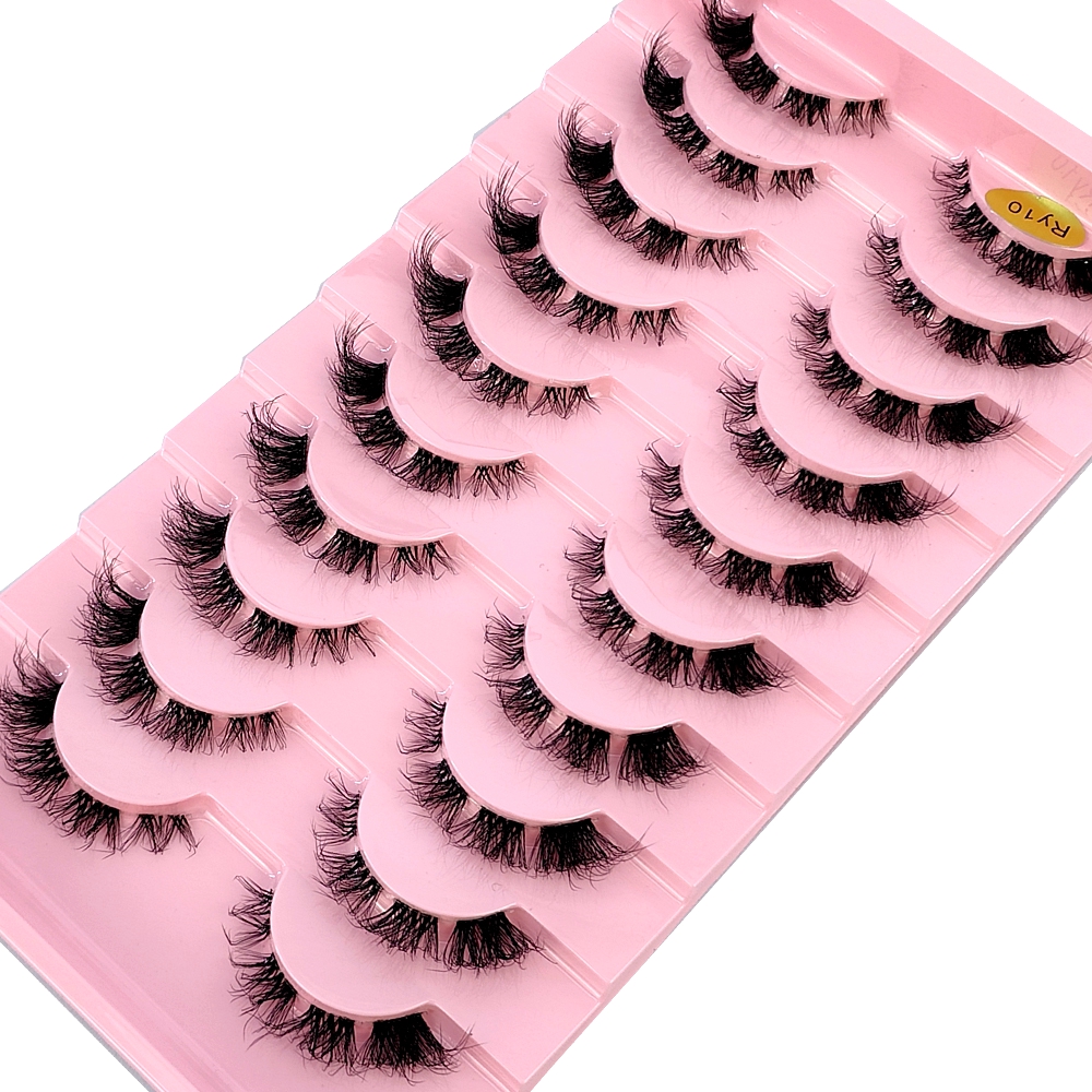 Invisible Band Segmented Lashe - огляд і ціна Eyelash Extension Cat Eye