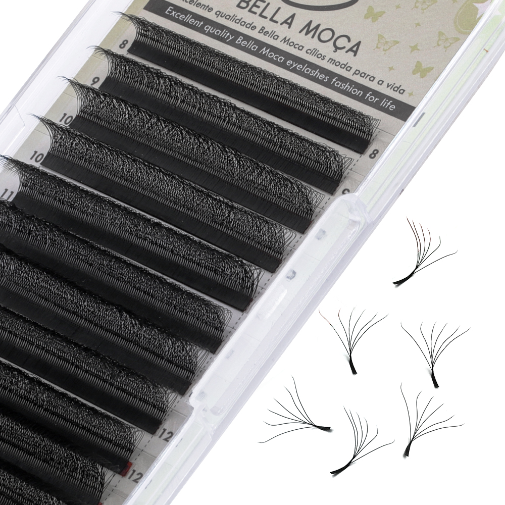 Bella moça 6D/7D/8D W Lash Ext - огляд і ціна Eyelash Extension Supernatural