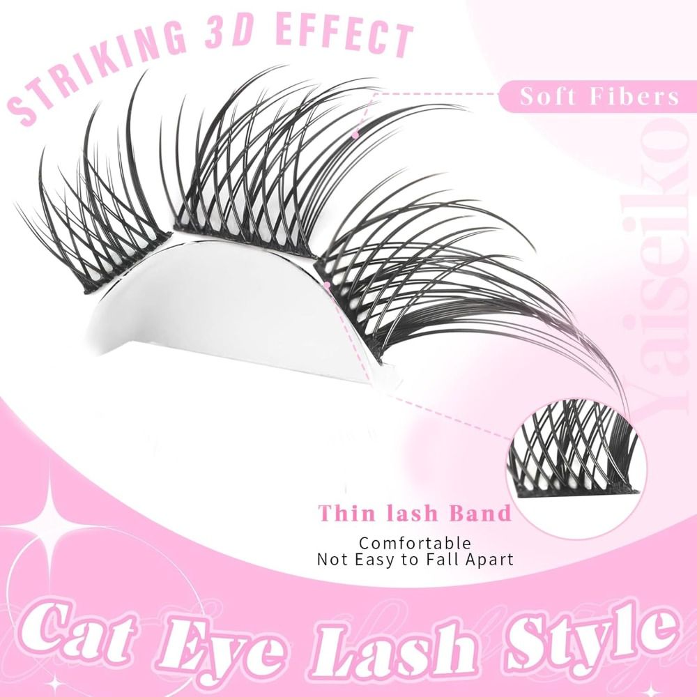 New 3D Cat Eye Self Adhesive L - огляд і ціна Eyelash Extension Cat Eye